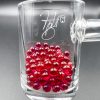 Glassball 3mm Red Ruby terp pearl beads for Quartz Banger