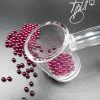 Glassball 3mm 2 pcs Red Ruby terp pearl beads for Quartz Banger